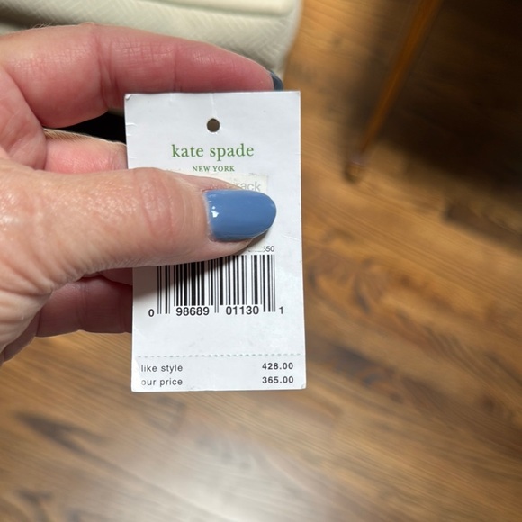 Vintage Kate Spade Orange and Gold Shoulder Bag with Glossy Finish - Picture 12 of 16